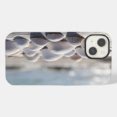 貝殻, ビーチ, 海 iPhoneケース (裏面横)