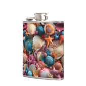 貝殻 フラスク (左)