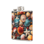 貝殻 フラスク (左)