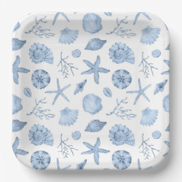 貝殻 ペーパープレート