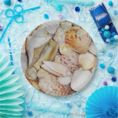 貝殻 ペーパープレート (パーティー)