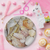 貝殻 ペーパープレート (パーティー)