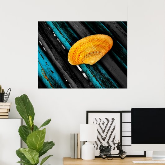 貝殻 ポスター (ホームオフィス)