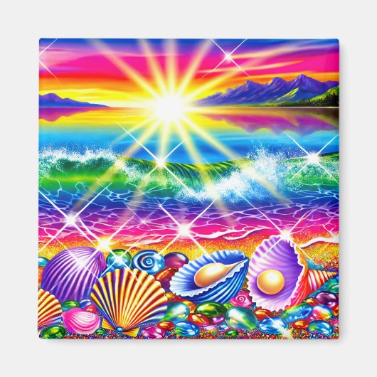 貝殻 マグネット (正面)