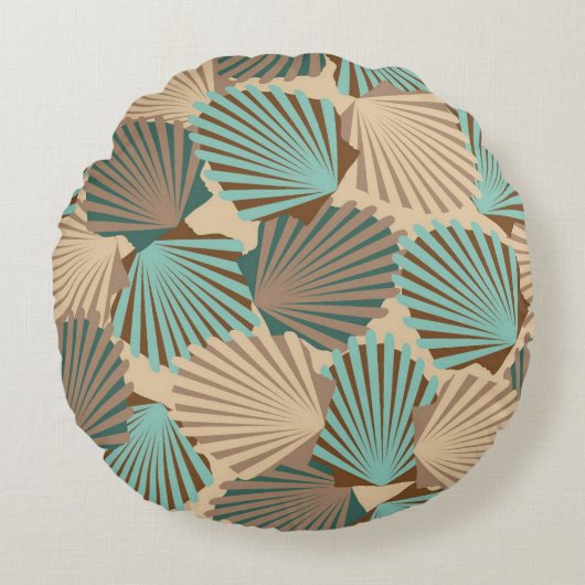 貝殻 ラウンドクッション (正面)
