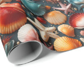 貝殻 ラッピングペーパー (ロールコーナー)