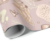 貝殻 ラッピングペーパー (ロールコーナー)