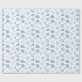 貝殻 ラッピングペーパー (フラット)