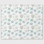 貝殻 ラッピングペーパー (フラット)