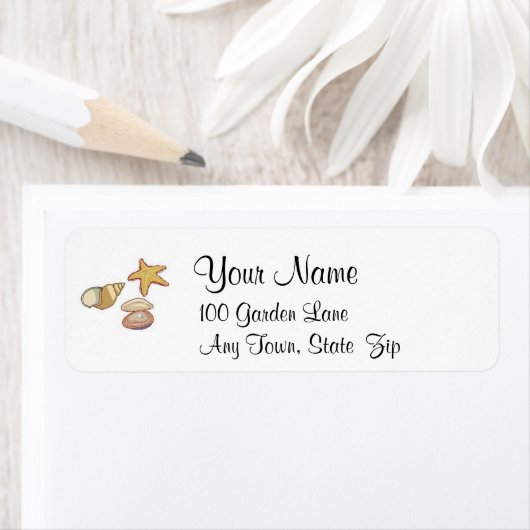 貝殻 ラベル (インサイチュ)