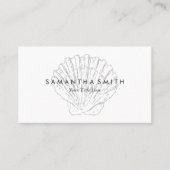 貝殻 名刺 (正面)