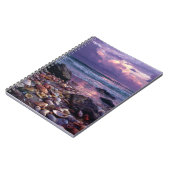 貝殻 夕焼け 海辺 ノート (左側)