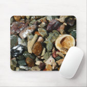 貝殻、岩、サンゴ自然写真 マウスパッド (マウス)