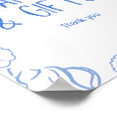 貝殻 手描き カードとギフト ポスター (角)