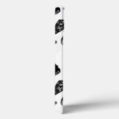 貝殻 – 白と黒 Case-Mate iPhoneケース (裏面 / 右)