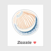 貝殻 | 美しい海シェル シール (シート)