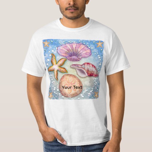 貝殻 Tシャツ (正面)