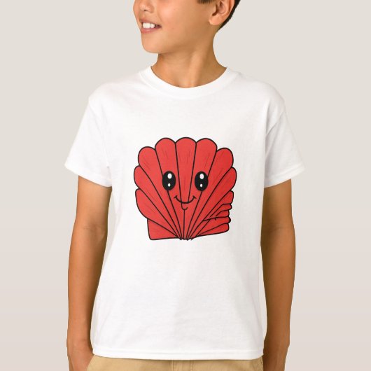 貝殻 Tシャツ (正面)