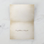 貝結婚の流木と航海の網 カード (内部)