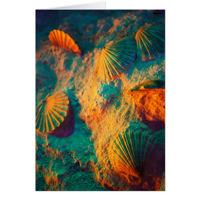 貝類と砂 (正面)