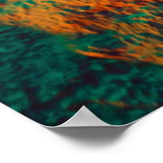 貝類と砂 ポスター (角)