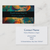 貝類と砂 名刺 (正面/裏面)