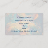 貝類と砂 名刺 (裏面)