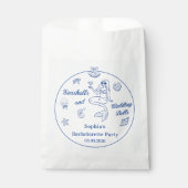 貝類と結婚鈴のバチェロレッテ フェイバーバッグ (正面)