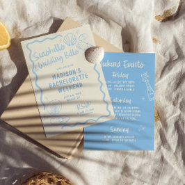 貝類と結婚鈴のバチェロレッテ 招待状