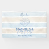 貝類と結婚鈴のバチェロレッテ 横断幕 (横)