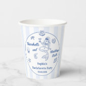 貝類と結婚鈴のバチェロレッテ 紙コップ (正面)