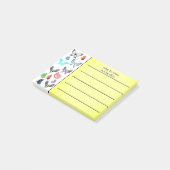 貝類と蝶の世界 ポストイット (アングル)