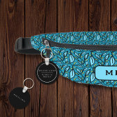 貝類に対する白黒バイリンガルアレルギー キーホルダー