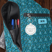 貝類に対する白黒バイリンガルアレルギー キーホルダー