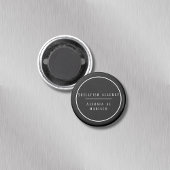 貝類に対する白黒バイリンガルアレルギー マグネット