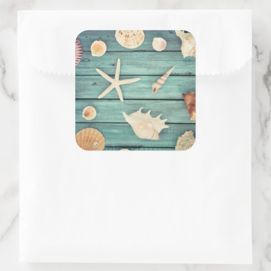 貝類の選択 スクエアシール (バッグ)