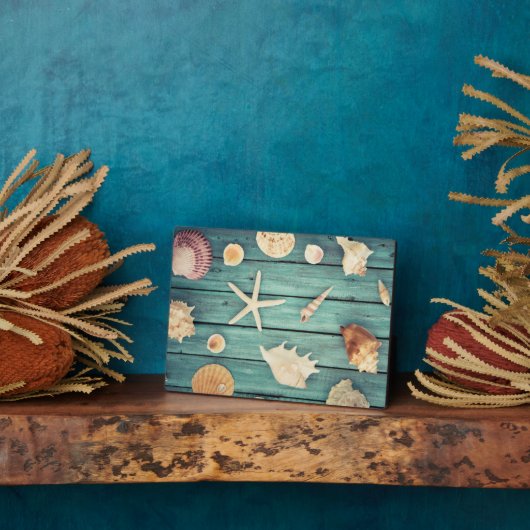 貝類の選択 フォトプラーク (側面)