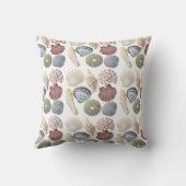 貝類模様コースタルデコール クッション (裏面)