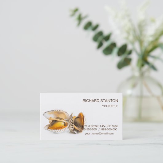 貝類 名刺 (スタンド正面)