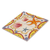 貝魅力的とヒトデ タイル (側面)