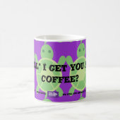 "「貝」私は得ますコーヒーをか"。 コーヒー・マグ コーヒーマグカップ (中央)