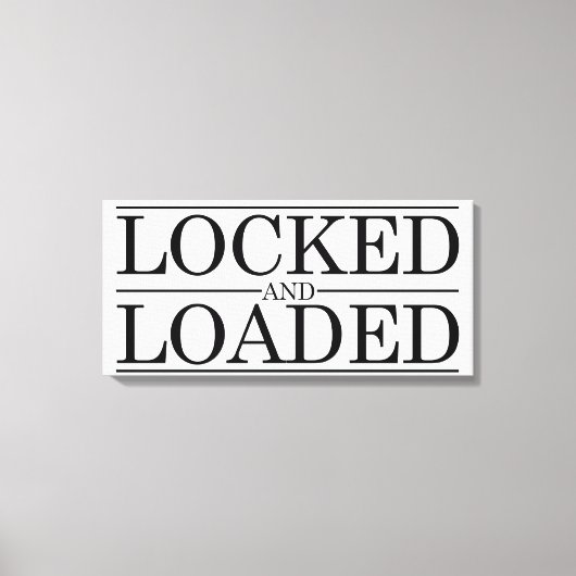 貞操に縛られる キャンバスプリント (正面)