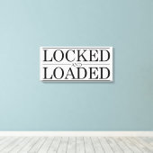 貞操に縛られる キャンバスプリント (インサイチュ (ウッドフロア))