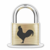 貞操に縛られる シール (正面)