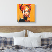 貞操のある女 キャンバスプリント (インサイチュ (寝室))