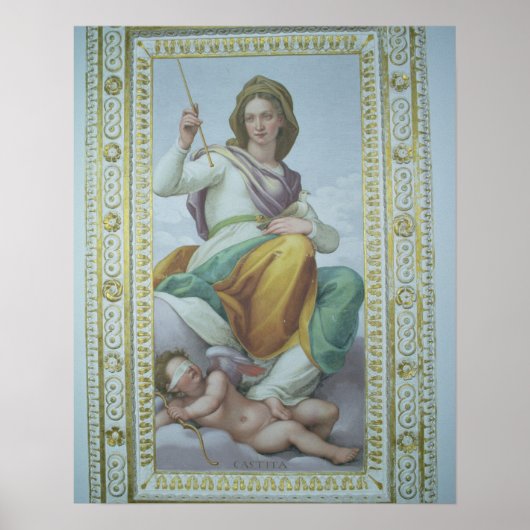 貞操の寓話（フレスコ） ポスター (正面)