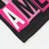 負けおもしろいるアメリカを逆行する フリースブランケット (角)