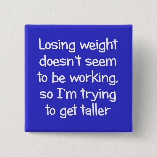 負けた重量は働かないようではないです 缶バッジ (正面)