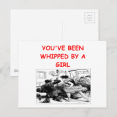 負けた ポストカード (正面/裏面)