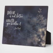 負けるのは苦くない フォトプラーク (側面)